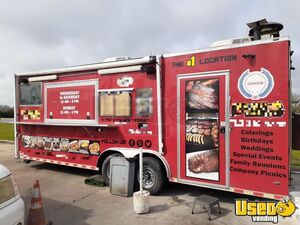 Well Equipped - 2018 8' x 24' Anvil Barbecue Food Concession Trailer for Sale in Texas!
