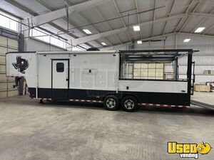 2019 8.5' x 25' Freedom Elite Series BBQ & Tailgating / Concession Trailer with Interior Bathroom for Sale in Texas!