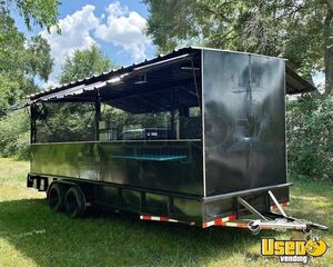 2021 8' x 19' Custom Built Barbecue Food Concession Trailer for Sale in Texas!