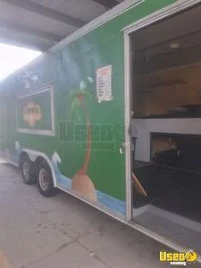 2004 8' x 24'  Barbecue Food Concession Vending Trailer with Smoker for Sale in Texas!