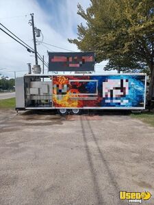 FULLY LOADED 2009 8.5' x 20' BBQ Food Concession Trailer w/ Full Kitchen & Southern Pride Smoker for Sale in Texas!