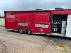 2021 Cargo Mate 8' x 28' Mobile Barbecue Rig Concession Trailer with Bathroom for Sale in Texas!