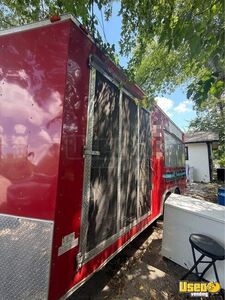 2020 Barbecue Food Concession Trailer with Enclosed Porch + Fire Suppression for Sale in Texas!