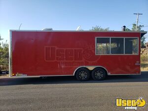 2020 - Continental Cargo 8.5' x 22' Barbecue Concession Trailer with 8' Porch for Sale in Texas!