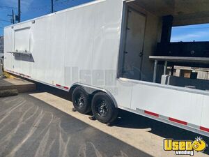 Like-New - 2022 8' x 26' Barbecue Food Concession Trailer with 10' Porch for Sale in Texas!