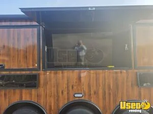 2026 8' x 32'  Barbecue Food Concession Mobile Vending Trailer with Smoker for Sale in Texas!
