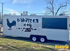 2018 28' Barbecue Food Concession Trailer Mobile Vending Unit for Sale in Texas!