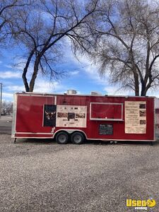 Like-New - 2022 8.5' x 26' Freedom Barbecue Food Concession Trailer w/ 8' Porch & Pro-Fire Suppression for Sale in Utah!
