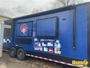 2018 Custom-Built 18' Mobile Barbecue Food Trailer with Porch for Sale in Virginia!
