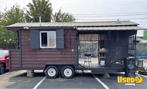 2002 Barbecue Concession Trailer with Porch / BBQ Rig Mobile Vending Unit for Sale in Washington!