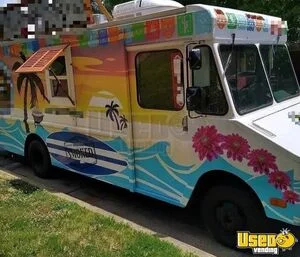 Well Equipped GMC Barbecue Kitchen Food Truck with Smoker + Pro Fire System for Sale in Tennessee!