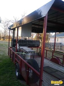 Barbecue Pit Smoker Trailer Barbecue Food Trailer Stovetop Louisiana for Sale