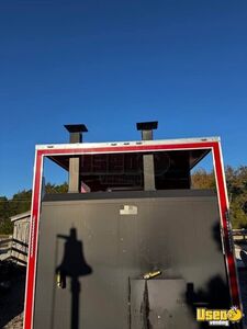 Barbecue Trailer Barbecue Food Trailer Diamond Plated Aluminum Flooring Mississippi for Sale