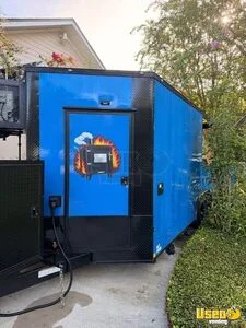 Bbq Trailer Barbecue Food Trailer Air Conditioning Florida for Sale