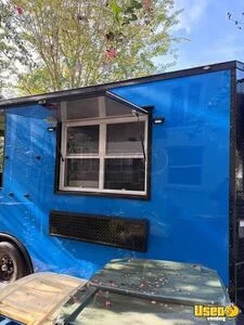 Bbq Trailer Barbecue Food Trailer Exterior Customer Counter Florida for Sale