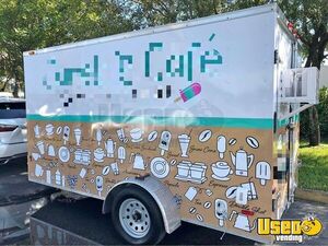 Beverage And Coffee Trailer Beverage - Coffee Trailer Concession Window Florida for Sale