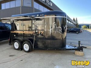 6' x 15' Mobile Coffee/Espresso Trailer Permitted Horse Trailer Concession Conversion for Sale in Alberta!