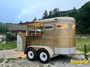 Charming - 7.5' x 9' Horse Trailer Concession Conversion | Mobile Bar for Sale in California!