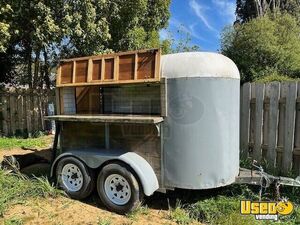 Vintage - 1940 4.5' x 9' Horse Trailer Concession Conversion | DIY Trailer for Sale in California!