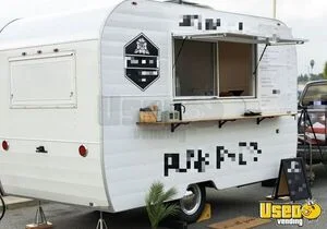 Like New 2021 8' x 12' Beverage and Coffee Concession Trailer for Sale in California!