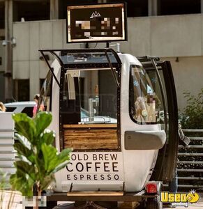 2019 6' x 8' Ski Gondola Coffee Trailer Conversion / Unique Compact Coffee Cart for Sale in Colorado!