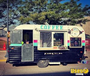 Vintage - 1972 6' x 12' Fleetwood Camper Coffee/Espresso Trailer | Beverage Trailer for Sale in Colorado!