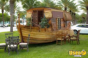 Unique! - 2025 7.5' x 22' Handcrafted Boat Trailer Bar Lounge for Sale in Florida!