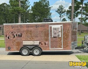 2022 7' x 16' Rock Solid Cargo Coffee & Beverage Concession Trailer for Sale in Florida!