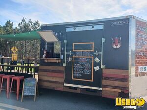 2022 28'  Beverage and Coffee Trailer with Patio | Concession Trailer for Sale in Florida!