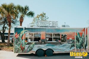 2022 - 8.3' x 24' Freedom Coffee Concession Trailer | Mobile Cafe for Sale in Florida!