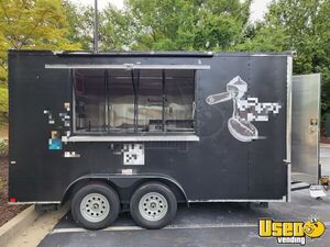 Like New 2023 - 7' x 12' Coffee and Beverage Concession Trailer for Sale in Georgia!
