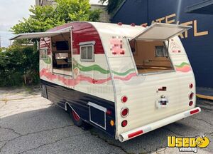 Vintage - 1969 6.5' x 13' Coffee and Beverage Concession Trailer for Sale in Georgia!