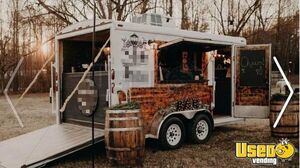 Custom 2003 - 7' x 14' Mobile Bar Trailer | Beverage Concession Trailer for Sale in Georgia!