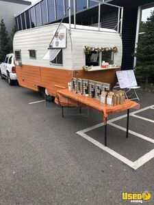 Turnkey Vintage 1959 Coffee Trailer 17'  Retro Camper to Mobile Cafe' Conversion for Sale in Idaho!
