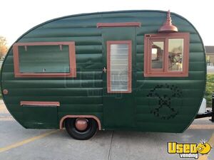 Turnkey - 1957 6.5' x 12' Vintage Canned Ham Coffee/Espresso Trailer for Sale in Indiana!