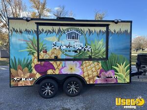 2025 8' x 12' Beverage Concession Trailer Mobile Vending Unit for Sale in Kansas!