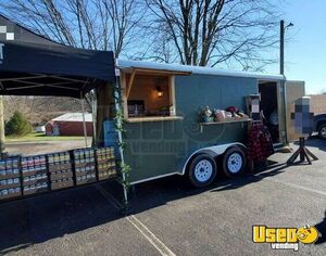 2019 - 16' MUST SEE! Wood Cavern Mobile Bar and Lounge Trailer | Beverage Trailer for Sale in Maryland!