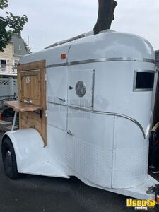 Vintage - 6.5' x 11' Horse Trailer Concession Conversion | Beverage Trailer for Sale in Massachusetts!