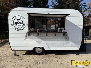 Like New!  2025 - 8.2' x 16' Coffee/Espresso Beverage Coincession Trailer for Sale in Michigan!