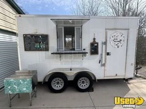 2023 7' x 14' Coffee and Beverage Concession Trailer Mobile Vending Unit for Sale in Michigan!