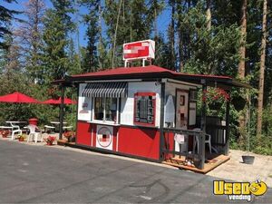 TURN KEY- Drive Up Coffee Hut Kiosk Movable Coffee Shop Espresso Stand with Inventory for Sale in Montana!