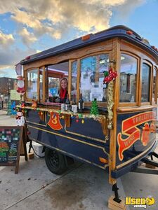 7.5' x 10'  Trolley Beverage Trailer Custom SF Style Cable Car Replica Streetcar Mobile Bar for Sale in Nevada!