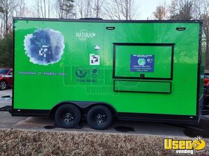 Like New - 2023 8.5' x 16' Elite Smoothie Food Concession Trailer All NSF Mobile Food Unit for Sale in North Carolina!