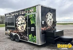 2023 8' x 16' Freedom Beverage and Coffee Concession Trailer with Bathroom for Sale in Ohio!