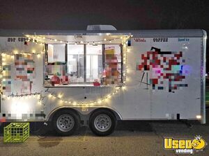 Lightly Used Turnkey 2020 Cargo Craft Mobile Coffee and Shaved Ice Trailer for Sale in Oklahoma!