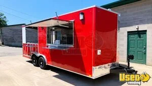 Versatile - 2024 21' Cocktail and Beer Concession Trailer with Porch for Sale in Pennsylvania!