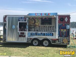 2007 - 8' x 18' Beverage Concession Trailer | Mobile Beverage Unit for Sale in Pennsylvania!