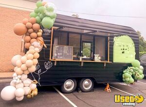 2020 - 8' x 19’ Coffee Concession Trailer with Bathroom/Storage Room for Sale in Tennessee!