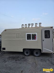 Turn Key Business - 2022 7' x 15' Coffee & Shaved Ice Trailer for Sale in Texas!