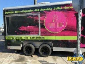 Turn Key 2003 Wells Cargo 8' x 18' Beverage and Coffee Trailer for Sale in Texas!